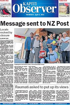 Kapiti Observer - April 2nd 2015